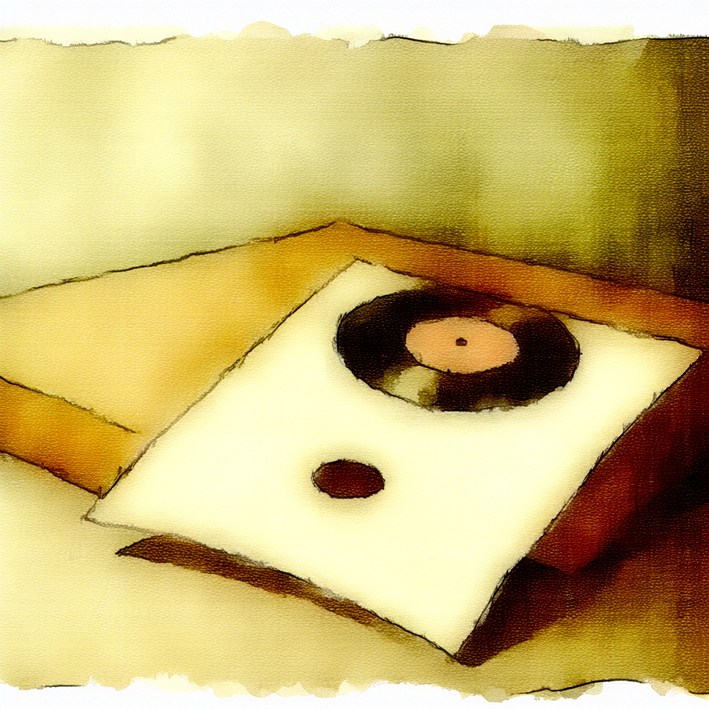 a record sleeve with the wrong record inside
