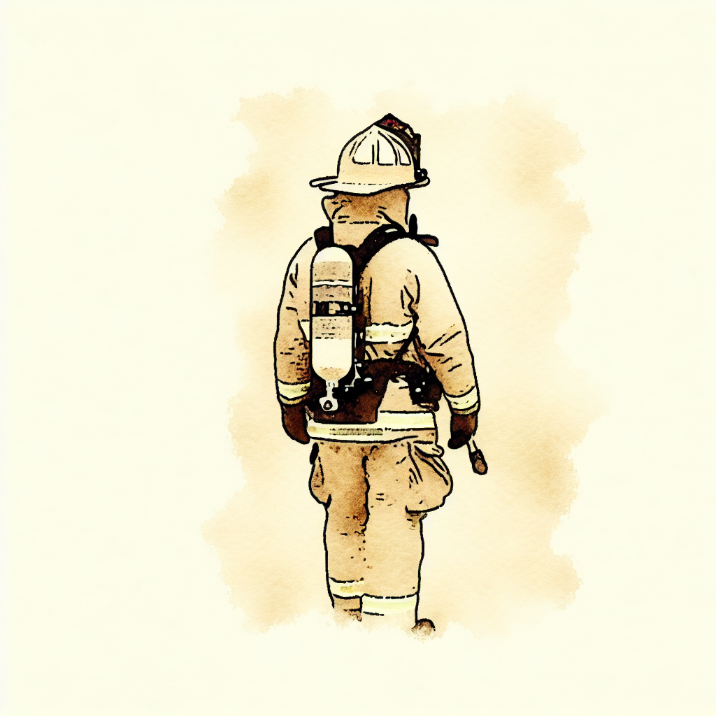 A firefighter who's been having the same dream for a year