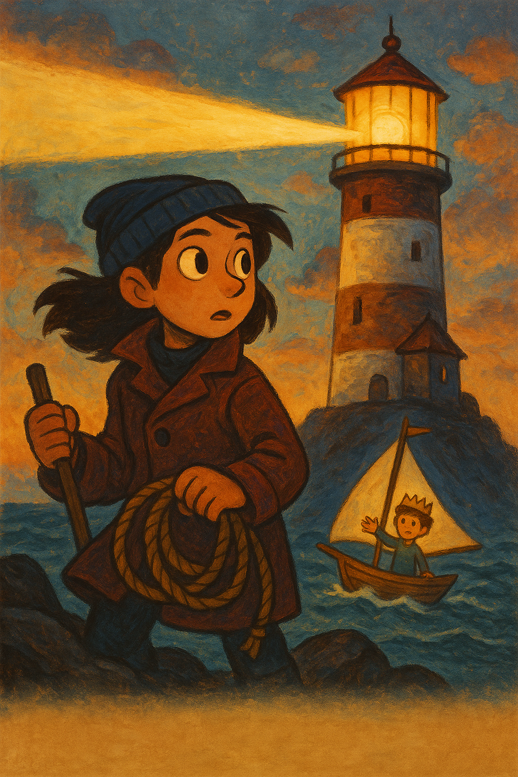 Poster for The Lighthouse Keeper's Backwards Day
