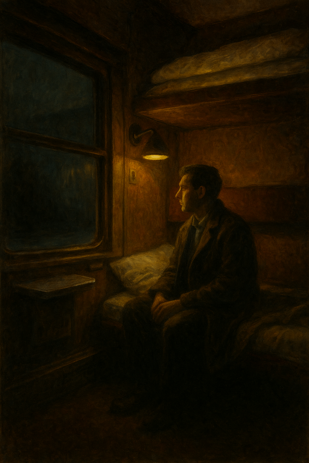 Poster for The Overnight Train to Nowhere